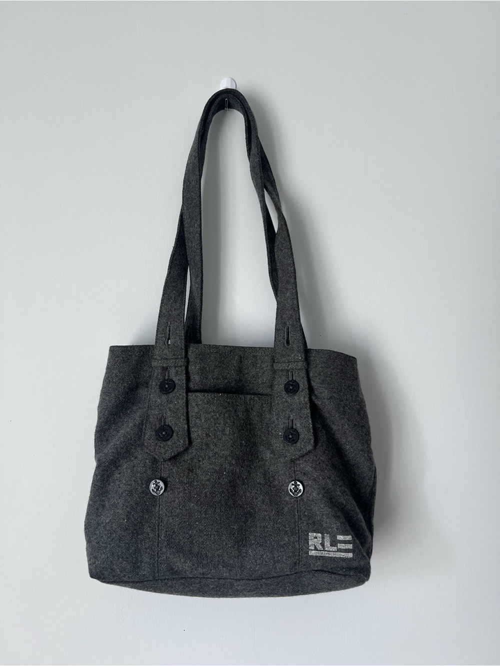 Ralph Lauren Polo Jeans Co Vintage Wool Blend Purse